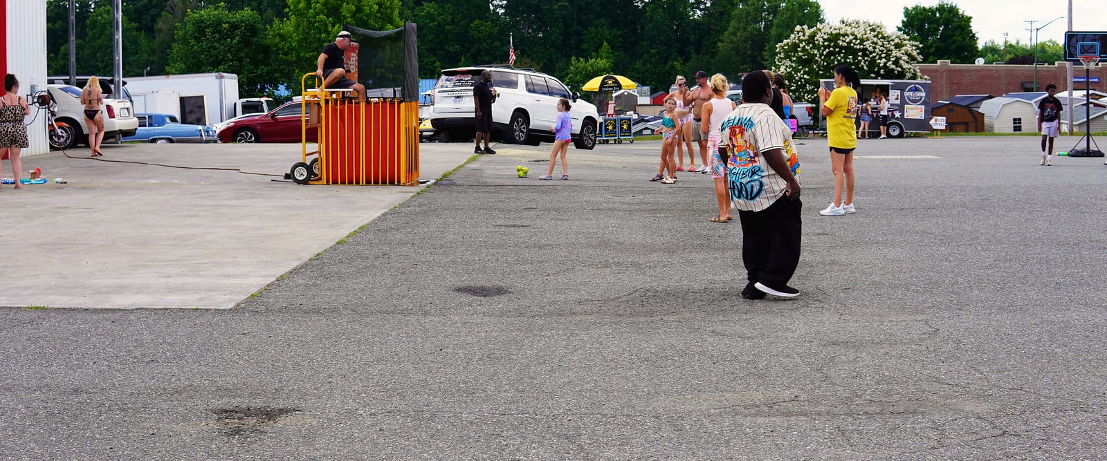 A busy day on the lot at Eats on 601 in Mocksville